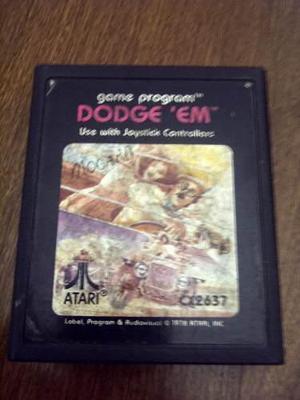 Dodge'em Cartucho Atari 2600 Rarity 2 Funciona