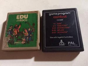 Dos Juegos De Atari 2600