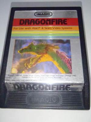 Dragonfire Juego Para Atari 2600 Rarity 2 Funcionando