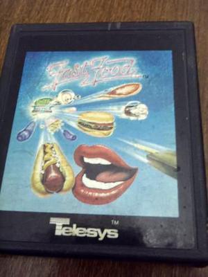 Fast Food Cartucho Atari 2600 Rarity 3 Funciona