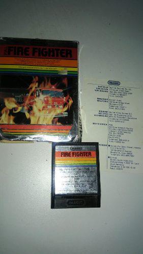 Fire Figther Juego Atari Manual,caja Y Cartucho