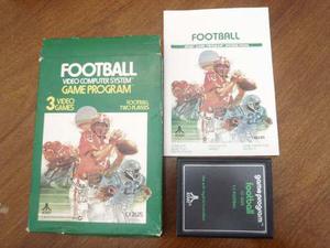 Football Cartucho Atari 2600 Rarity 1 Funciona Caja Manual