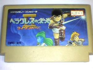 Heracles No Eikou 2 Titan - Famicom Orig - P/ Family - Ivan