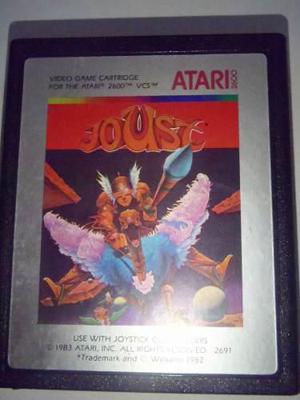 Joust Juego Atari 2600 Rarity 2 Funcionando