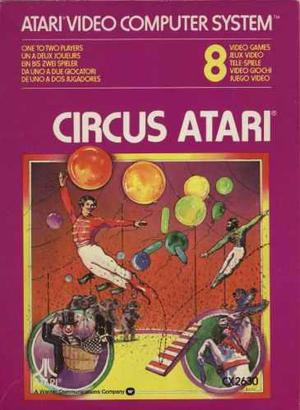 Juego Circus Atari Original Consola Atari 2600