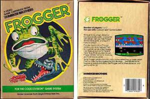 Juego Frogger Original - Colecovision - Martinez/boulogne