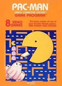 Juego Pac-man Pacman Original Para La Consola Atari 2600