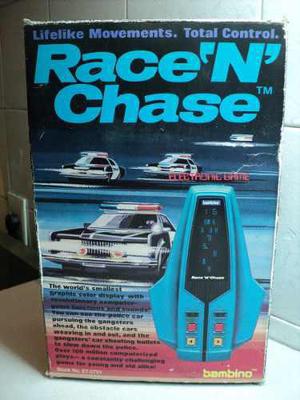 Juego Race 'n'chace Electronic Game Bambino 1980 Japan Retro