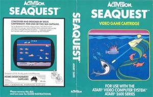Juego Sea Quest - Original Atari 2600 - Martinez / Boulogne