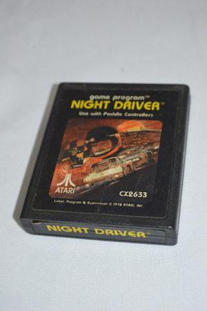Juego Vintage - Atari 2600 - Original Night Driver Cx2633