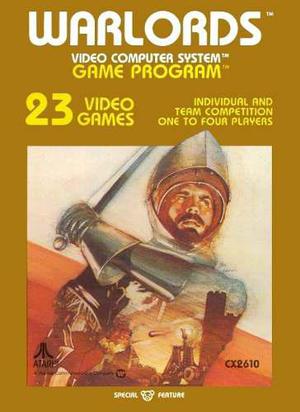Juego War Lords Warlords Original Para La Consola Atari 2600