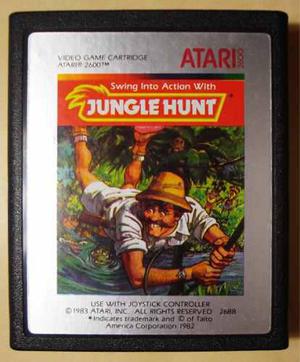 Jungle Hunt Videogame Para Atari 2600 Con Manual. (2204)