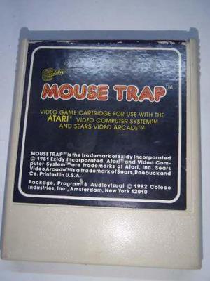 Mouse Trap Cartucho Para Atari 2600 Rarity *2* Funcionando