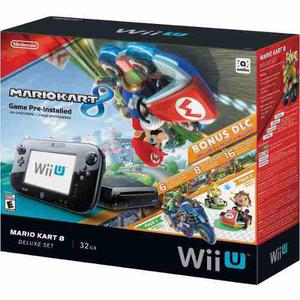 Nintendo Wii U Mario Kart 32gb + Juegos + Controles