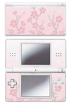 Pink Cherry Blossom Skin Para Consola Nintendo Ds Lite