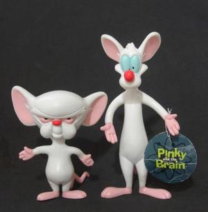 Pinky Y Cerebro Figuras Originales Warner B
