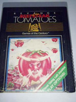 Revenge Beefsteak Tomatoes Atari 2600 Rarity 4 Funcionando