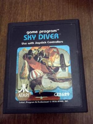 Sky Diver Paracaidas Cartucho Atari 2600 Rarity 2 Funciona
