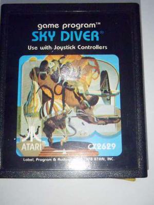 Sky Diver Paracaidismo Juego Atari 2600 Rarity 2 Funcionando