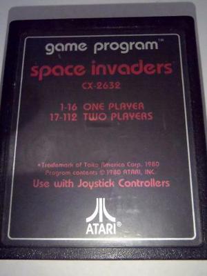 Space Invaders Cartucho Atari 2600 Rarity 1 Funcionando