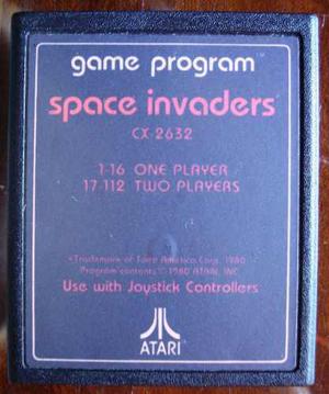 Space Invaders (cx2632) De Atari Con Manual Original. (2200)