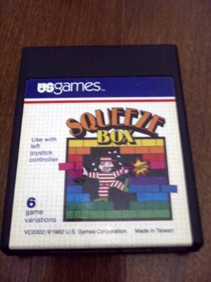 Squeeze Box Atari 2600 Rarity 4!!! Funciona