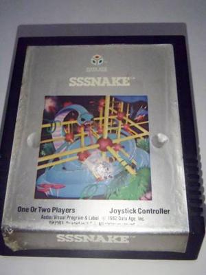 Sssnake Cartucho Atari 2600 Rarity 4 Funcionando