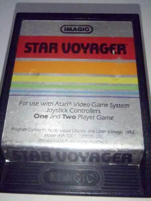 Star Voyager Juego Para Atari 2600 Rarity 2 Funcionando