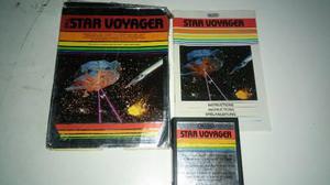 Star Voyayer Juego Atari Manual Caja Y Cartucho