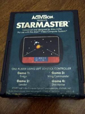 Starmaster Cartucho P/ Atari 2600 Rarity *2* Funciona