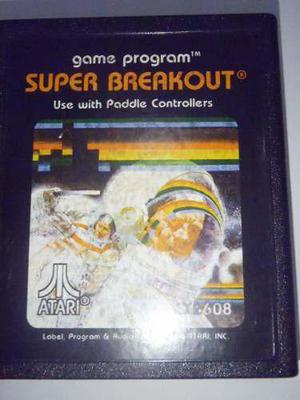 Super Breakout Juego Atari 2600 Rarity 2 Funcionando