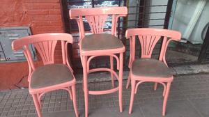 20 Sillas Y 4 Banquetas De Bar Thonet 24 Unidades!!!!!