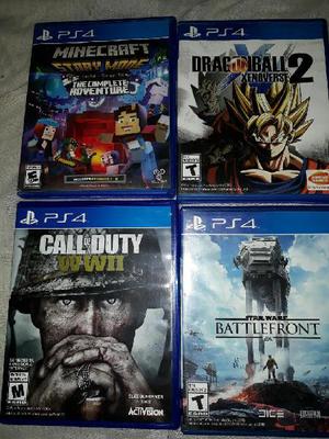 Cambio O Vendo Estos Juegos de Ps4