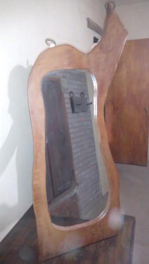 Espejo de algarrobo (rustico)