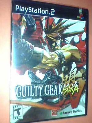 Guilty Gear Isuka - Ps2 - Original Completo Con Caja Y Manua
