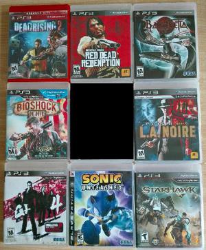 JUEGOS PS3.