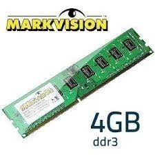 Memoria Ram Markvision Ddr3 4 Gb mhz Oem