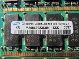 Memorias Samsung/hynix Ddr 1gb 400mhz Garantia