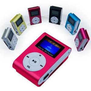 Mini Reproductor Clip MP3 MultiMedia Player con Pantalla