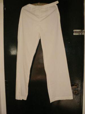 PANTALON AMBO BLANCO GRAFA - enfermera, medica, gastronomia