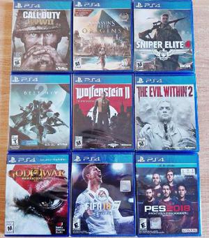 PS4 JUEGOS NUEVOS ORIGINALES