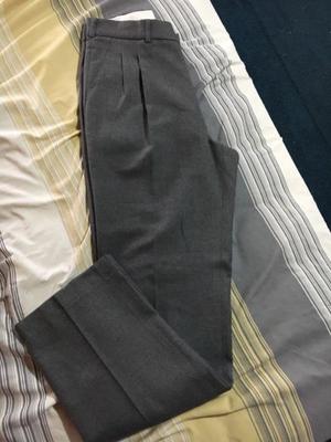 Pantalón sarga escolar gris