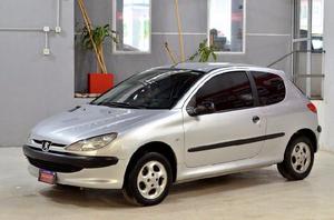Peugeot 206 xr premium 1.6 nafta 2004 3 puertas color gris