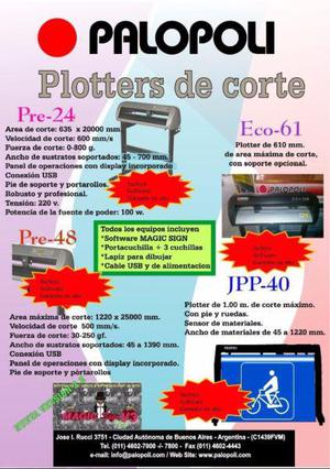 Plotter de Corte y Dibujo Palopoli Nuevo Eco61 Lcd