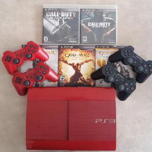 Ps3 500Gb con 4 Joysticks