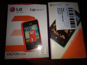 VENDO CELULARES LG L30 y MICROSOFT 435