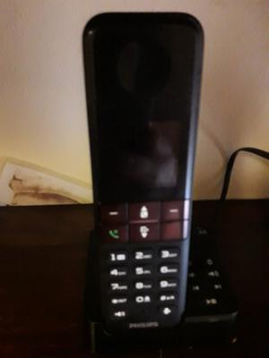 vendo teléfono inalámbrico + teléfono completo con agenda