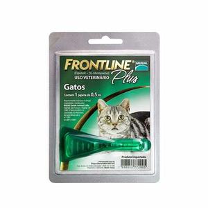 5 Pipetas Frontline Plus Para Gatos Envío Gratis