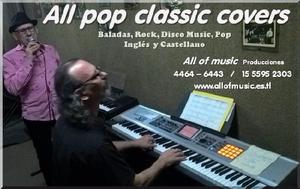 All pop classic covers - Show musical cantante y tecladista