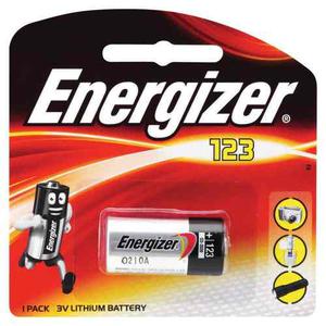 Bateria Energizer Cr123a 3v Litium Fotografia Camara Digital